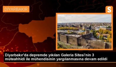 Diyarbakır’da Kahramanmaraş merkezli deprem davası devam ediyor
